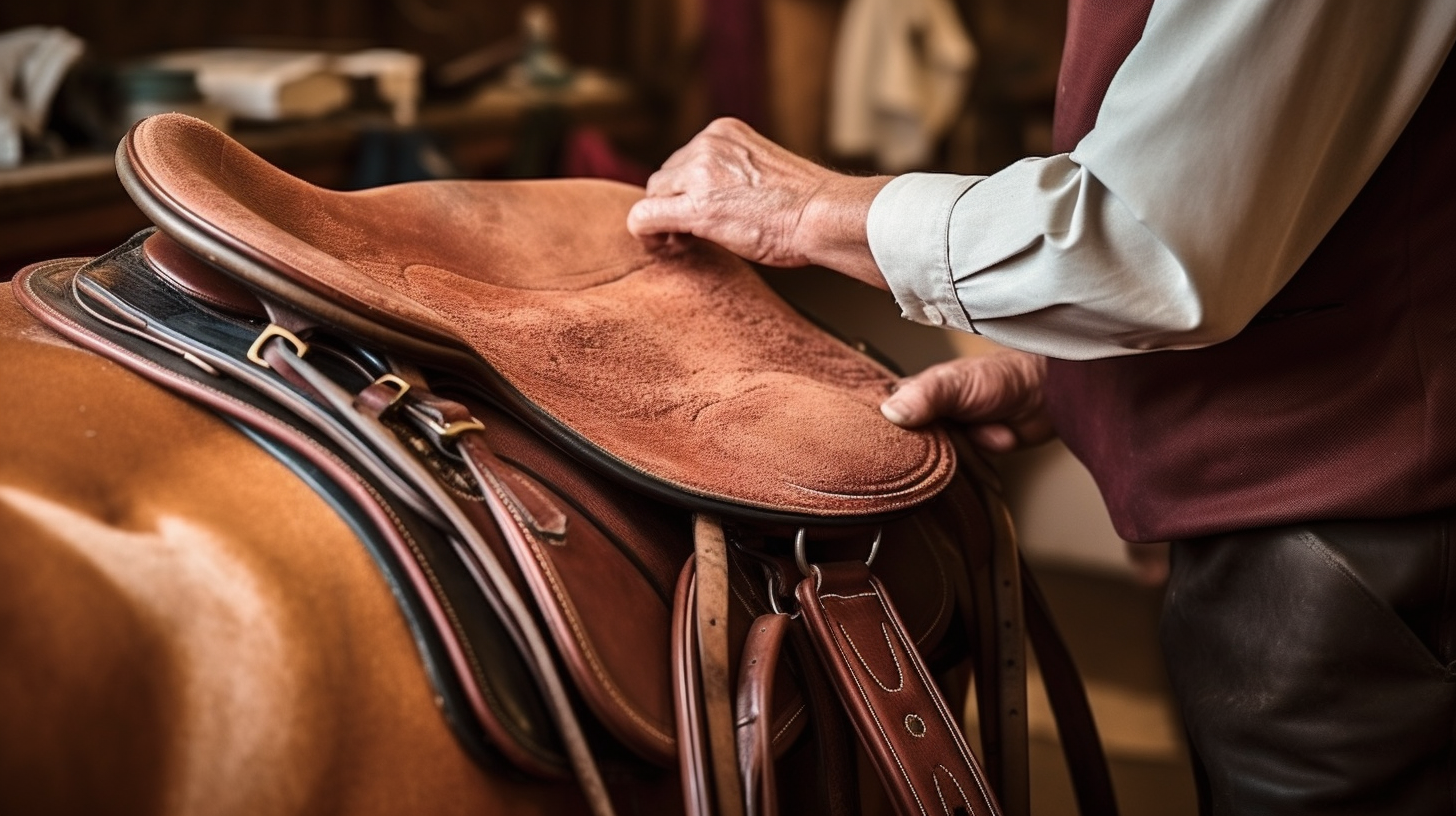 Comment nettoyer les parties métalliques de la selle, comme les couteaux d’étrivières l