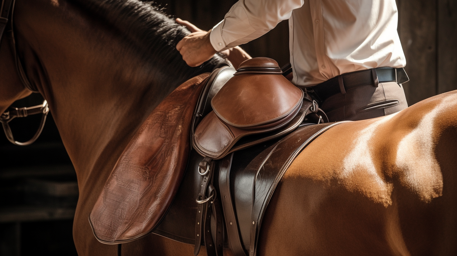 Quels modèles de selles Kent and Masters sont les plus adaptés aux chevaux à dos sensible 