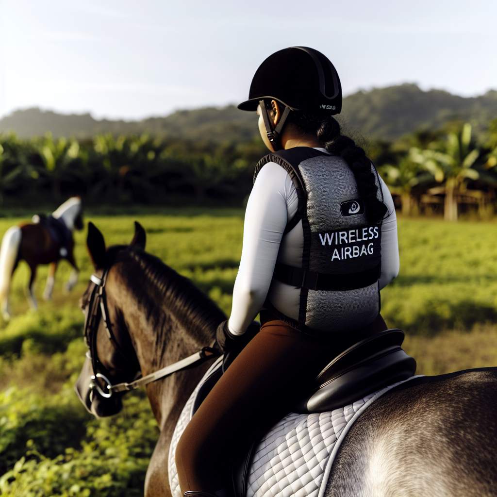 Découvrez le gilet airbag équestre Horse Pilot