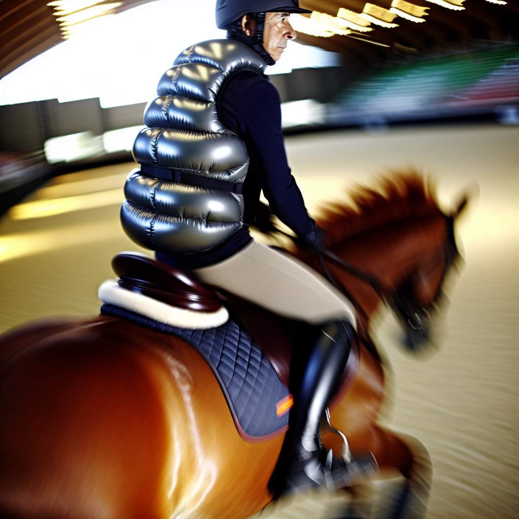 Découvrez le gilet airbag équitation Horse Pilot