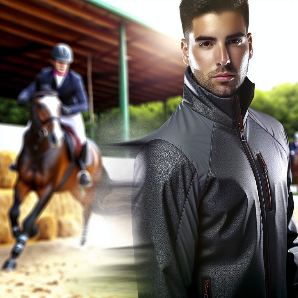 Veste équitation essentielle: confort et style assurés