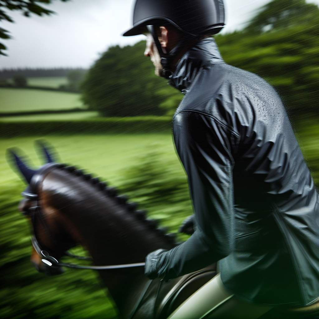 Veste imperméable cheval: optez pour Horse Pilot